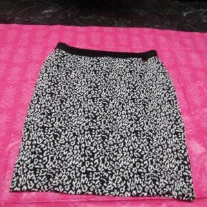 Black & White Skirt 😊